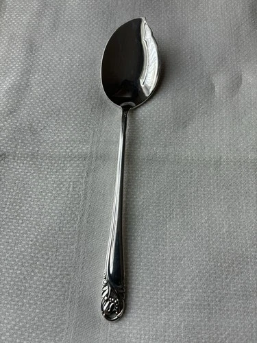 1 International Sterling  silver Jelly Server 6 3/4” Spring Glory See All Photos