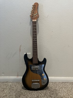 1960 s Teisco Decca Gold Foil Vintage Guitar DMI199 Short Scale