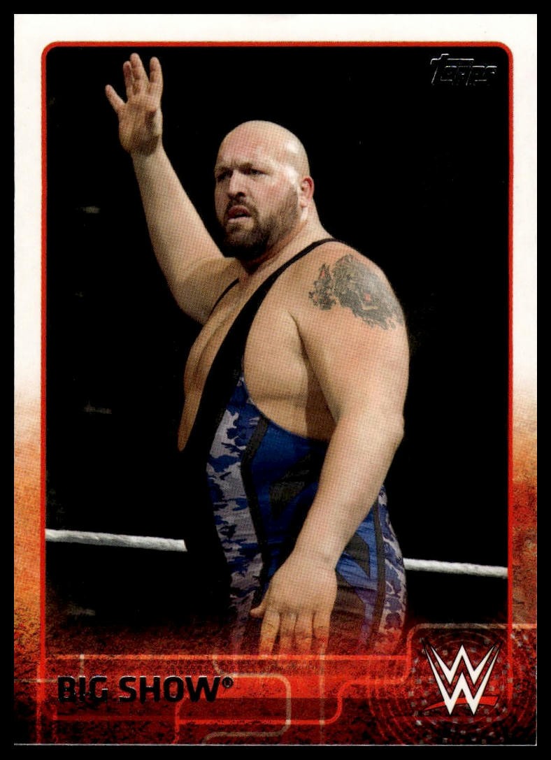 2015 Topps WWE #8 Big Show