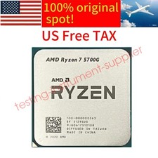 AMD Ryzen R7 5700g CPU Processor 3.8 GHz 8 Cores 16 Threads 16 MB Socket am4