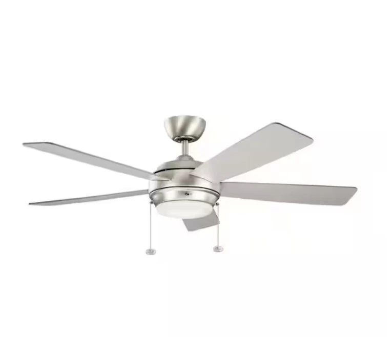 Kichler Starkk 52″ 5 Blade LED Ceiling Fan 330174NI Transitional Brushed Nickel - Image 4 of 4