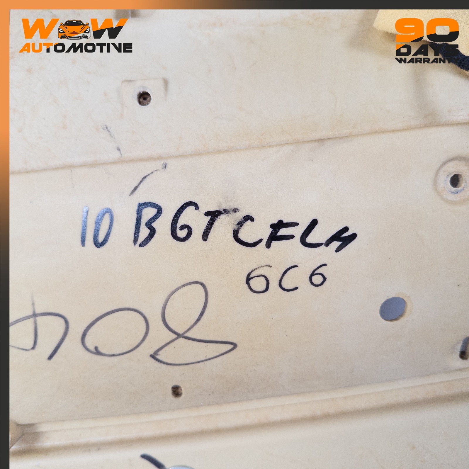 07-13 BENTLEY CONTINENTAL GTC FRONT LEFT DRIVER SIDE INTERIOR DOOR PANEL OEM