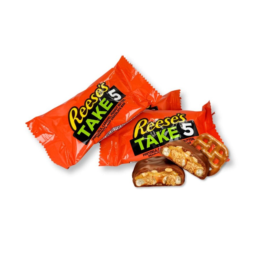 Reese’s Take 5 Bulk Candy Bars – 5 lb (~100 Snack Size) – Exp 12/2025
