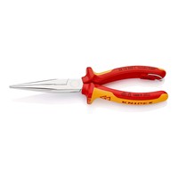 Knipex 26 16 200 T Flachrundzange Mit Schneide (Storchschnabelzange) Isoliert