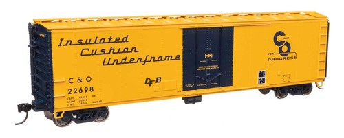 2854 Walthers HO 50' PC&F Insulated Boxcar Chesapeake & Ohio #22742 | Zustand: New