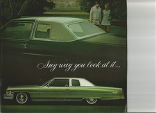 1974 Cadillac Fleetwood Deville Calais Eldorado Limousine Sales Brochure