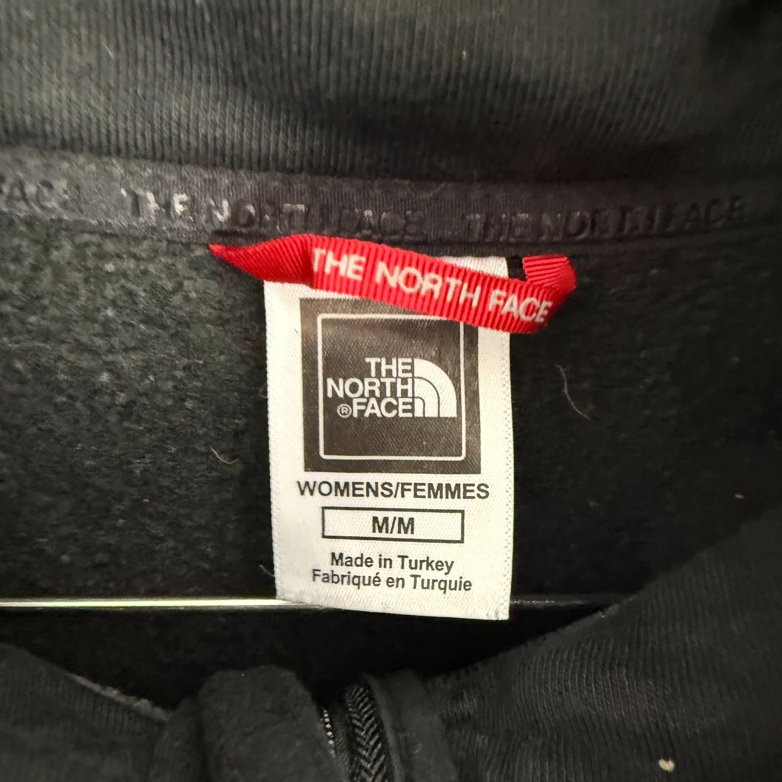 The North Face Black Half-Zip Sweatshirt Women's Medium image 4