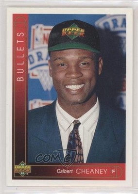 1993-94 Upper Deck Calbert Cheaney #164 Rookie RC 0s5
