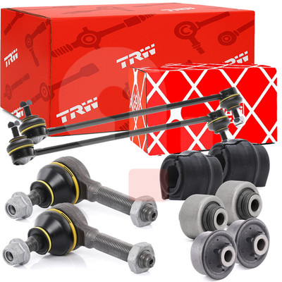 TRW Silent Block Steering Tie Rods Kit Front Suspension Citroen C4
