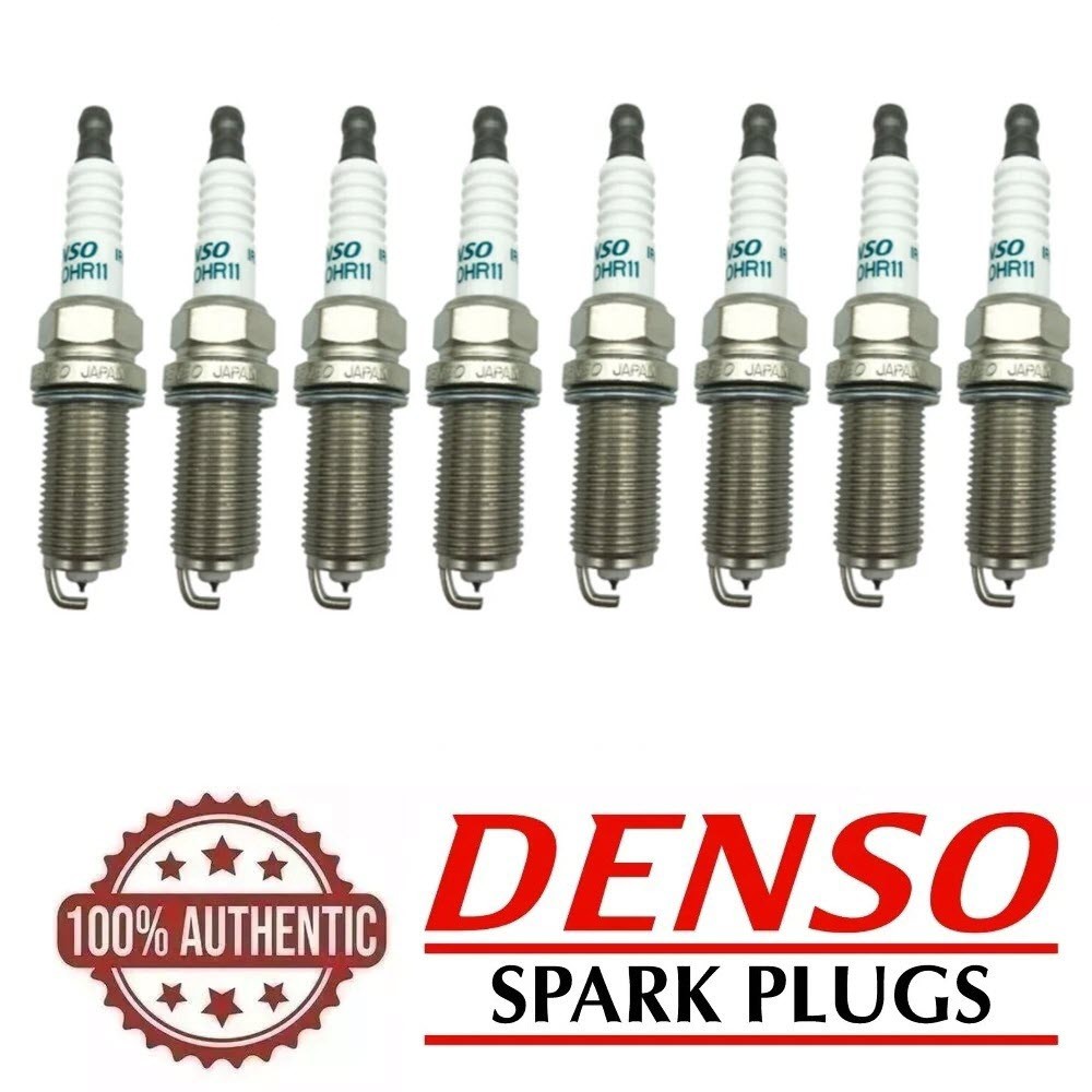 IRIDIUM SPARK PLUG X 8  GENUINE OEM Denso  8 Cylinder V8 Set
