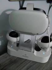 Meta Quest 2 Resident Evil 4 Bundle with Beat Saber 256GB VR Headset stand inclu