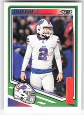 Tyler Bass, 2025 Score, #66, Buffalo Bills,