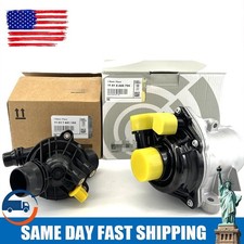 Electric Engine Water Pump Wthermostat For Bmw 335i 535i N54 N55 X5 X6 3.0l New
