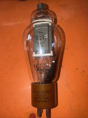 Vintage RCA JAN CRC-811 VT-217 Tube ESTATE FIND NEVER HAD A CAP SLIPPED ON