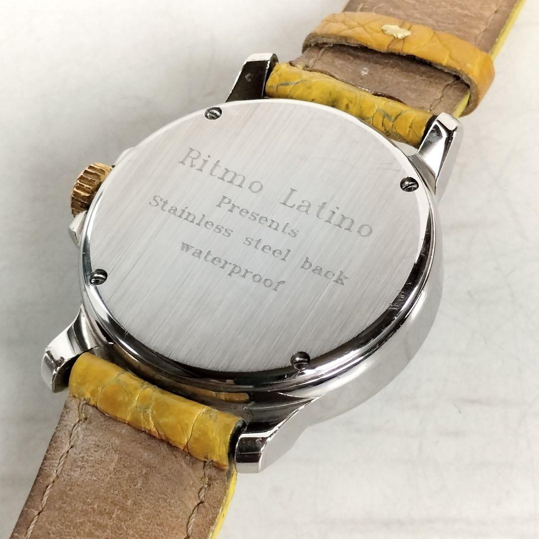 Ritmo Latino Moon Phase Triple Calendar Quartz Men's Analog Watch