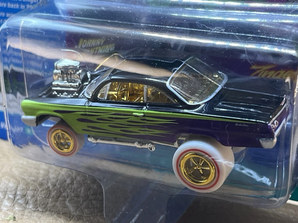 Johnny Lightning Zingers Street Freaks CHASE PURPLE PASSION. VVHTF MT Foto 4 de 4