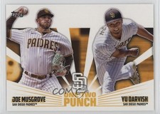 2023 Topps Series 1 One-Two Punch Joe Musgrove Yu Darvish #12P-14 7u1