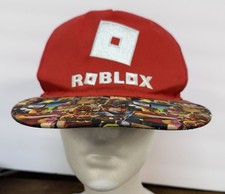Roblox Youth Adjustable Snapback Baseball Cap Hat One Size
