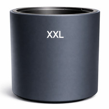 Runder Blumentopf mit Einsatz Blumenkübel  zylindrisch Pflanzgefäß Innen Außen