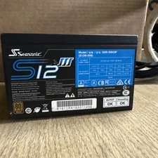 Seasonic S12III 500 SSR-500GB3 500W 80+ Bronze Power Supply, ATX12V & EPS12V