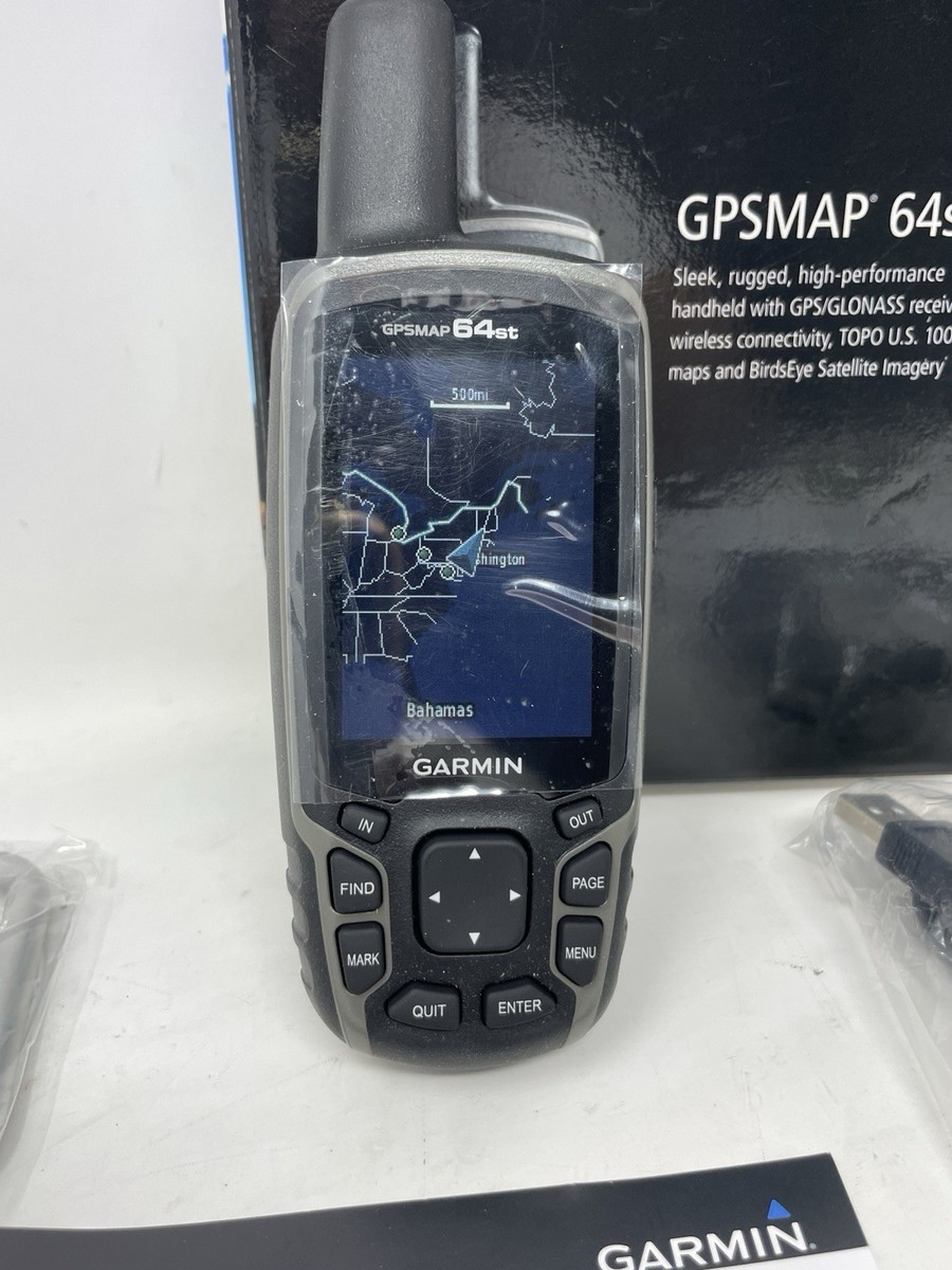 Garmin GPSMAP 64st GPS Handheld Hiking Navigator for sale