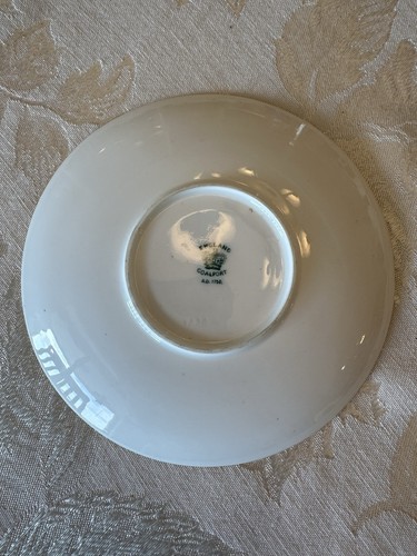 Antico piatto piattino Coalport Inghilterra oro incrostato osso Cina 5,5" - Foto 4 di 10