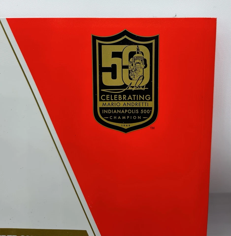 Mario Andretti Signed 2019 Indy Car Program 1969 Winner Indianapolis 500 50th - Image 4 of 4