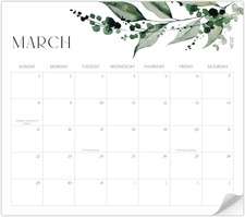 Beautiful 2025-2026 Magnetic Fridge Calendar - Runs from July 2025 until Decembe