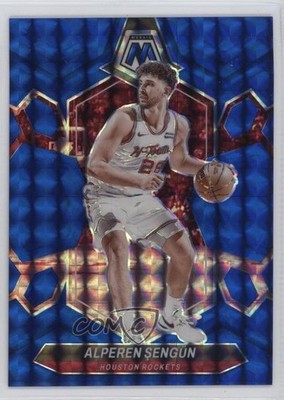 2023-24 Panini Mosaic Blue Mosaic Prizm 8/199 Alperen Sengun #171 1j5e