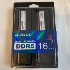 A-DATA DDR5 32GB (16GB x 2) 4800MHz Desktop Memory RAM PC5-38400 Used/Tested