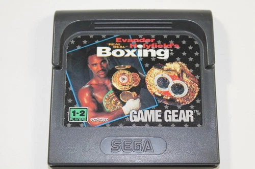 Evander Holyfield's Real Deal Boxing Sega Game Gear Cartridge