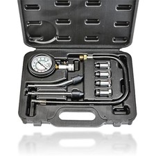 Engine Compression Tester Kit Small Engines With 10mm 12mm 14mm 18mm Adap. Engine Compression Tester Kit Small Engines With 10mm 12mm 14mm 18mm Adap.