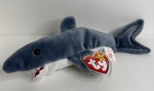 TY Beanie Baby - CRUNCH the Shark (10.5 inch) - MWMTs Stuffed Animal Toy