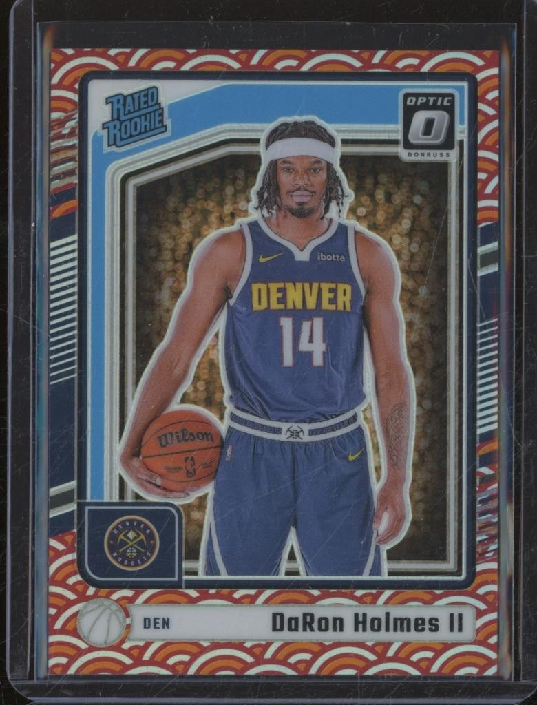 2024-25 Panini Donruss Optic DARON HOLMES #262 RC Rookie Photon Prizm SSP JA338