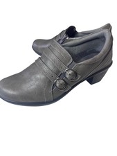 Easy Street comfort wave loafers zip gray loafers 8.5M