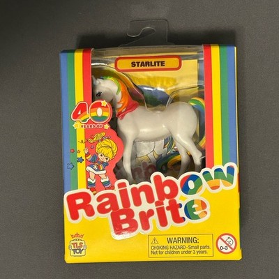 New Rainbow Brite Starlite Horse 40th Anniversary Figure CheeBee Miniature 2.5 