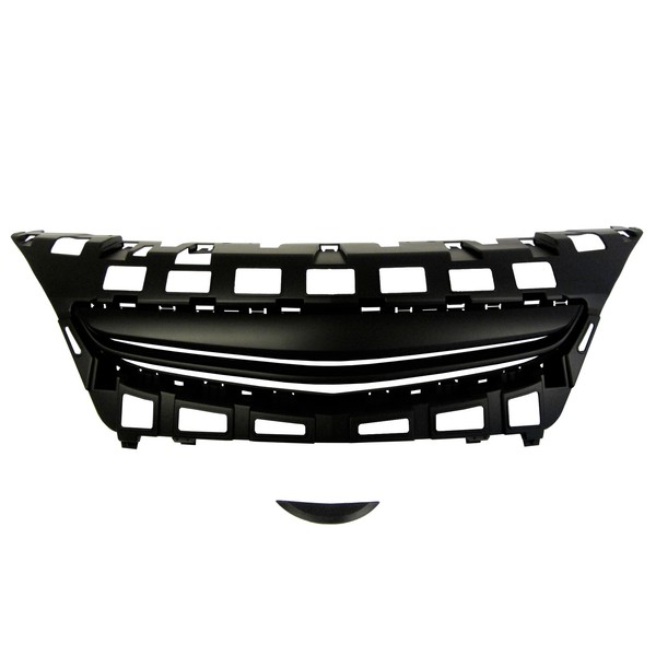 KüHlergitter Passend FüR Opel Astra J, Gtc, 3-TüRer, 2012- , Schwarz, O. Emblem-image