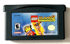 LEGO Island 2 Brickster’s Revenge GBA Tested Authentic