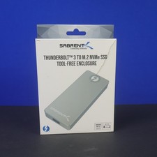 Thunderbolt 3 USB-C Enclosure for M.2 NVMe Tool-Free