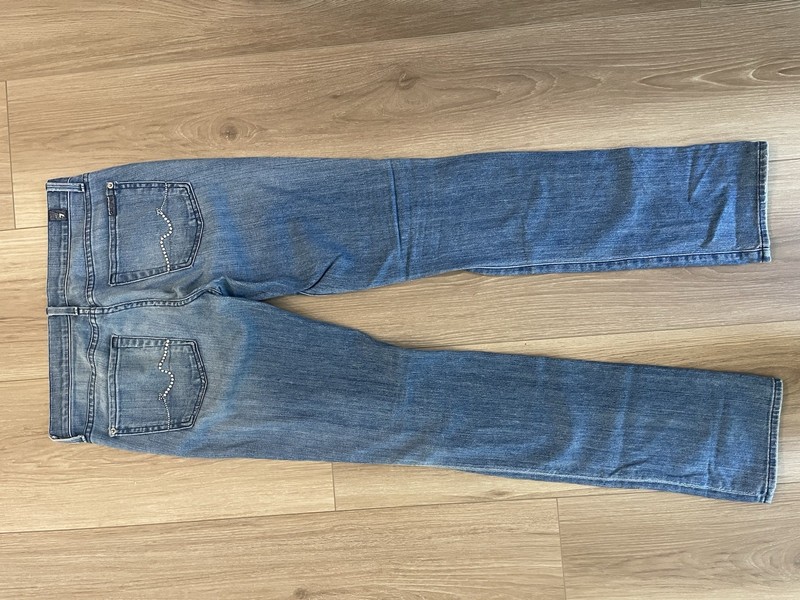 7 for all Mankind Swarovski Diamond pocket Women’s Jeans Solid 5-Pocket 