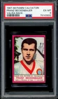 1967 FRANZ BECKENBAUER PANINI CALCIATORI VALIDA BACK (PSA 6) * NONE HIGHER *