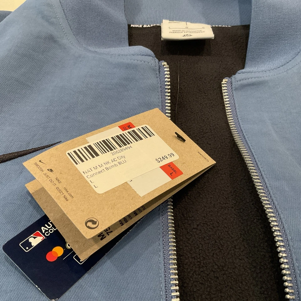 Washington Nationals Nike 2025/2026 City Connect MLB Bomber Jacket/Coat NEW XL - Image 3 of 4