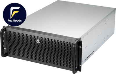 4U Server Chassis Rackmount Case 15 3.5'' HDD Bays E-ATX Compatible 6 Front 120Mm
