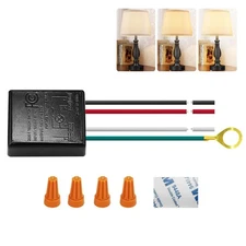 Touch Lamp Control Module 3 Way Dimmable Touch Lamp Sensor Replacement with W...