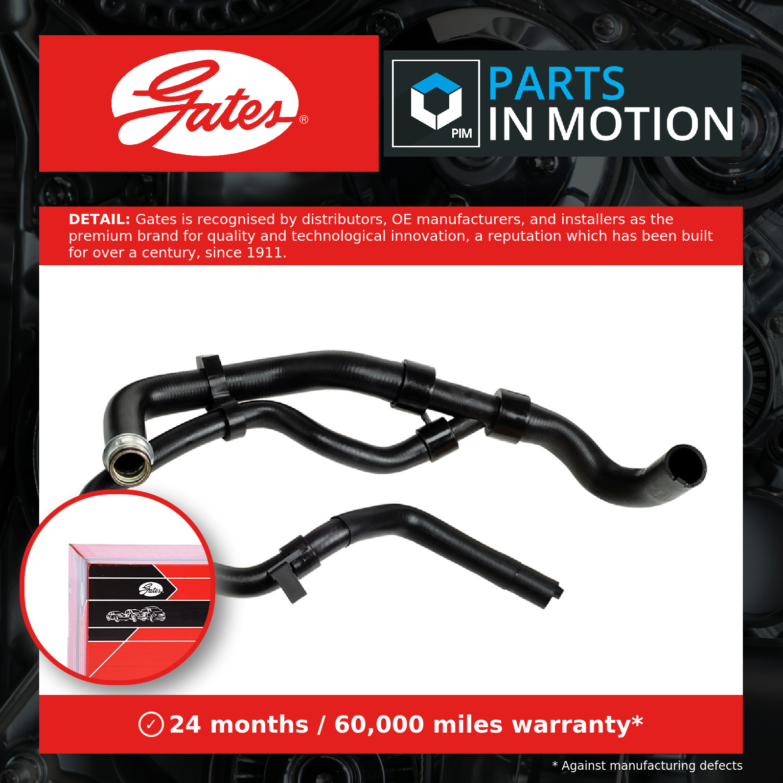 Gates 3984 Radiator Hose - Image 17