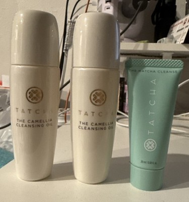 2x Tatcha The Camellia Cleansing Oil  1.7 oz + The Matcha Cleanse 0.68 fl oz