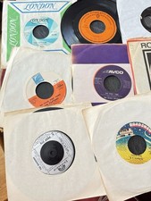 Lot Of 90+ 45 RPM Records 60 s Early Rock Pop...