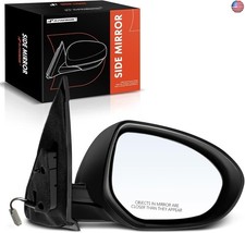 A-Premium Passenger Side Power Door Mirror - Compatible with Mazda 3 Base 2010