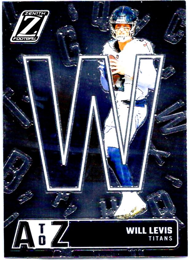 2024 Panini Zenith #23 Will Levis A to Z