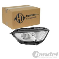 Diederichs Halogen LED Scheinwerfer Chrom TFL Rechts FüR Ford Ecosport | 1481080